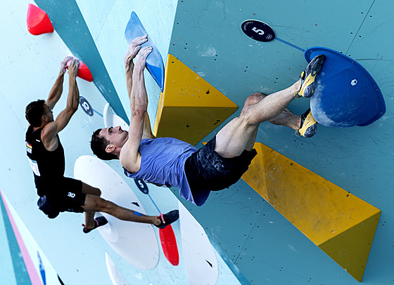 Adam Ondra v akci (5. srpna 2024)