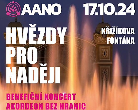 Benefiní koncert Hvzdy pro nadji