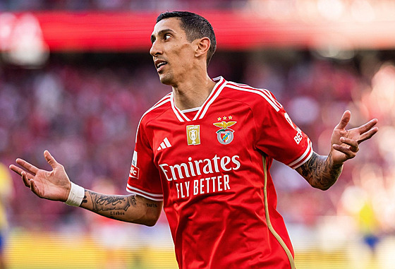 Ángel Di María v dresu Benfiky Lisabon