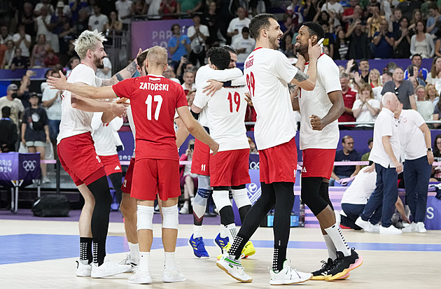Polští volejbalisté zdolali Slovinsko a zlomili prokletí olympijských čtvrtfinále