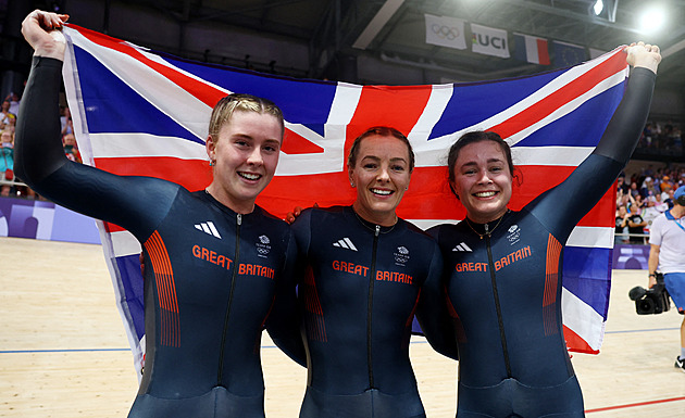 Britské dráhařky lámaly rekordy a mají olympijské zlato v týmovém sprintu