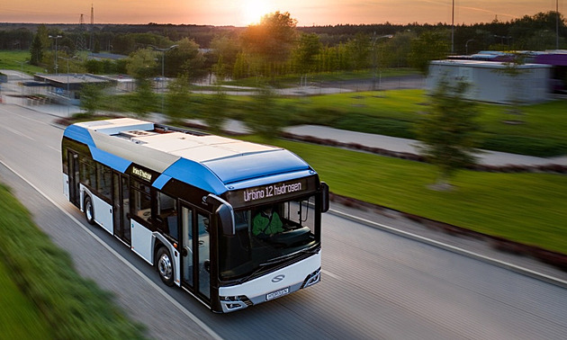 Vodíkový autobus Solaris Urbino 12 hydrogen.