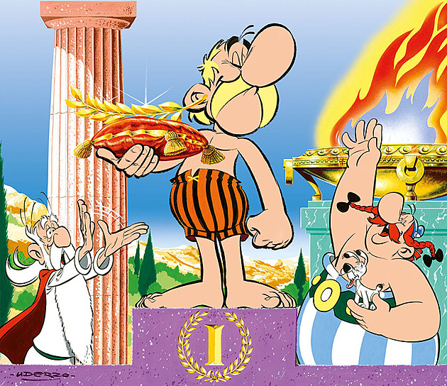 Už i Asterix je na olympiádě. Slavný příběh vyšel v novém českém vydání