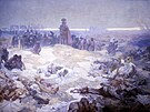 Alfons Mucha: Po bitv� u Grunwaldu (1410), (1924, vaje�n� tempera, olej,...