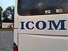 Autobusy dopravn spolenosti ICOM transport na jihlavskm autobusovm ndra....