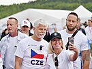 Prezident Petr Pavel navtvil Olympijsk festival u jezera Most. Nvtvnci...