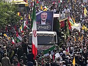V Teheránu zaal poheb bývalého éfa politického kídla Hamásu Ismáíla Haníji.