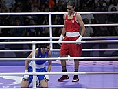 Italská boxerka Angela Cariniová vzdala rychle zápas s kontroverzní Alíankou...