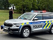 Pátrání po poheovaném policistovi v Praze u parku Ladronka. (4. srpna 2024)