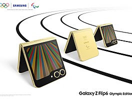 Samsung rozdává olympionik�m sv�j nový smartphone Galaxy Flip 6 v exkluzivní...