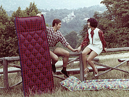 Reklamní fotografie, ma�arské nafukovací matrace zna�ky Palma / (Taurus)