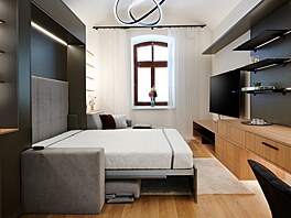 By� má byt obytnou plochu pouze 28 m2, m�l splnit nároky na plnohodnotné...