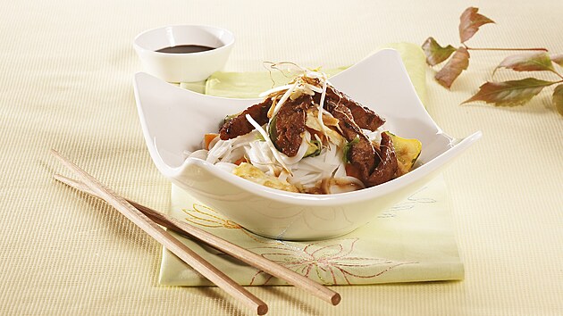 Thajské vepové nudliky 