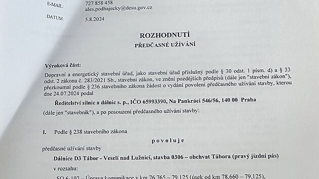 Rozhodnut o pedasnm uvn.