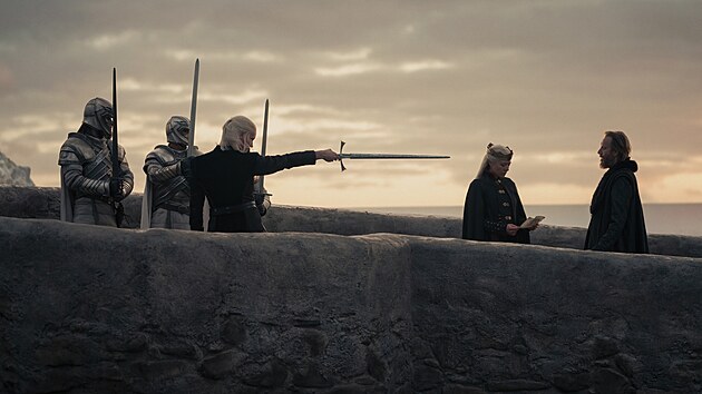 Matt Smith, Emma D�Arcy a Rhys Ifans v druh� �ad� seri�lu Rod draka