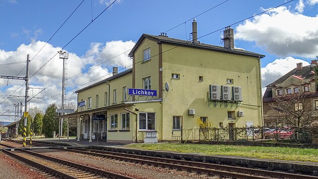 Stanice Lichkov. GPS: N 505.83662', E 1639.60085'