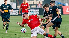 Momentka z utkání Brno (�ervená) - Varnsdorf.