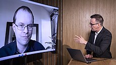 Hostem poadu Rozstel je Luká Visingr, vojenský analytik.