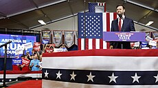 Republikánský kandidát na viceprezidenta J. D. Vance.