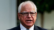 Guvernér Minnesoty Tim Walz ve Washingtonu (3. ervence 2024)