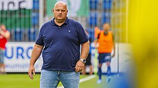 Kou� fotbalist� Bohemians Jaroslav Veselý.