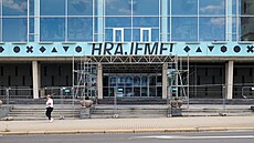 Ve zlínském divadle provád�jí b�hem léta rozsáhlé opravy. (srpen 2024)