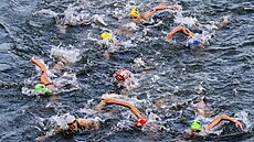 Triatlon �en na olympijských hrách v Pa�í�i