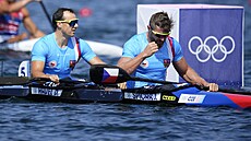 Jakub �picar s Danielem Havlem v akci (6. srpna 2024)