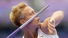 Petra Siaková v akci. (7. srpna 2024)