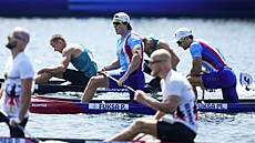 �eská deblkanoe ve slo�ení Martin Fuksa, Petr Fuksa. (6. srpna 2024)