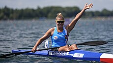 Aneka Paloudová v akci (7. srpna 2024)