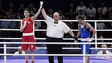 Lin Jü-tching porazila v boxerském finále do 57 kg Svtlanu Kamenovovou...