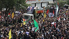 V Teheránu za�al poh�eb �éfa politického k�ídla teroristického hnutí Hamás...