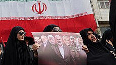 V Teheránu zaal poheb éfa politického kídla teroristického hnutí Hamás...