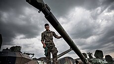 Francouz�tí vojáci v Rumunska v rámci posílení východního k�ídla NATO po ruské...