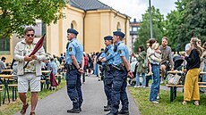 V �védském m�st� Norrköping �védské policie zavedla první bezpe�nostní zónu....