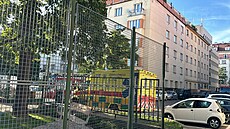 Policejní zásah v Sobotecké ulici v Praze (6. srpna 2024)