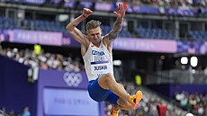 Radek Juška v akci.