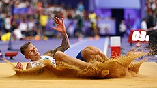 Český atlet Radek Juška v akci.