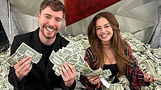 (ilustraní foto) Youtuber Mr. Beast uspoádal experiment o pl milionu dolar