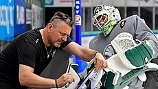 Mladoboleslavský kustod Oldich Kopecký v zápahu. Na jae pracoval pro eskou...