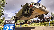 Kalle Rovanperä na Finské rallye