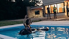 Jindika Dudziaková v imerzivním pedstavení Malvína