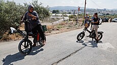 Izrael úto�il na okupovaném Západním b�ehu Jordánu. (3. srpna 2024)