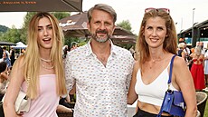 Justýna Drábková, Rudolf Merkner a Jana Bernáková (1. srpna 2024)