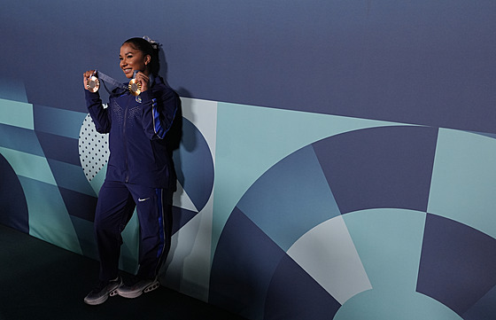 Americká gymnastka Jordan Chilesová.