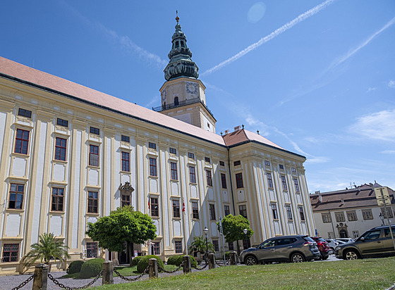 Arcibiskupský zámek v Kromíi (srpen 2024)