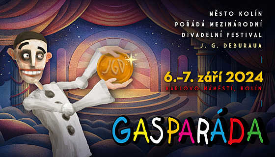 GASPARÁDA 2024 je tu! 6. a 7. 9. o�ije malebné centrum Kolína divadlem