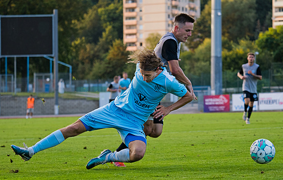 FK Viagem Ústí nad Labem - Arsenal eská Lípa, zápas 3. fotbalové ligy. Ústecký...