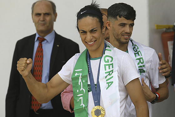 Imán Chalífová p�ivezla olympijské zlato z boxu do Al�írska.